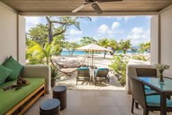 Spice Island Beach Resort - Grenada. Seagrape Beach Suite, terrace.